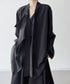 Draped Button Front Top